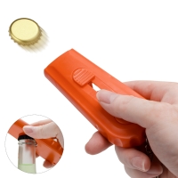 Cap Zappa Portable Flying Cap Launcher Beer Bottle Opener With Keyring