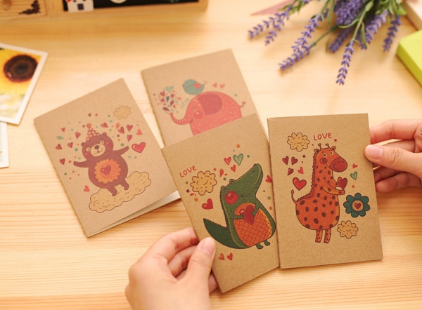 Cute Animals Mini Notebooks Small Notepads Lined Page Notes Pad Pocket Memo Pads Party Bag Fillers