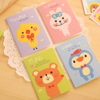 Cute Animals Mini Notebooks Small Notepads Lined Page Notes Pad Pocket Memo Pads