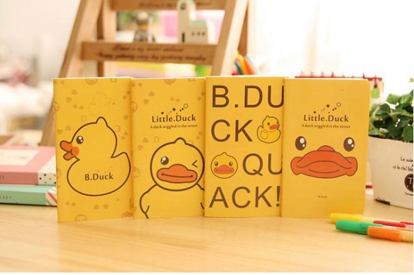 Yellow Ducks A6 Cute Notebooks Small Notepads Lined Page Notes Pad Pocket Memo Pads Party Bag Filler