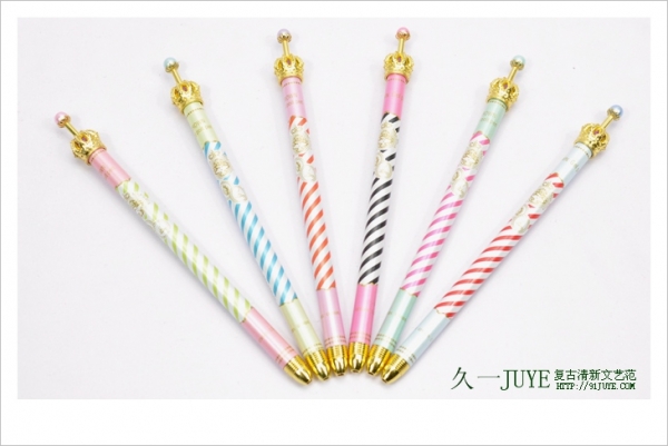 Kings Queens Crown Novelty Ballpoint Gel Pens Cute Funky School Supply Party Gift Bag Fillers