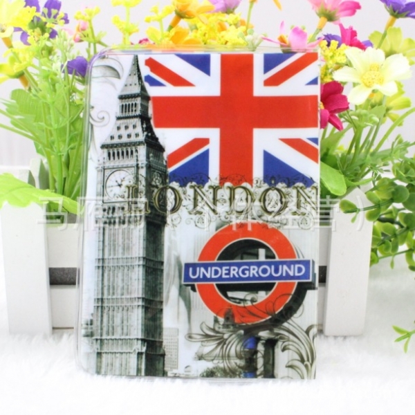 London Holiday Cute Passport Cover Travel ID Holder Wallet Protector Case With Card Ticket Pouch