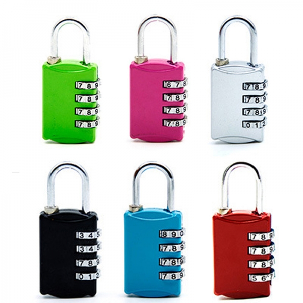 4 Digit Combination Luggage Code Locks Travel Suitcase Bag Security Padlocks