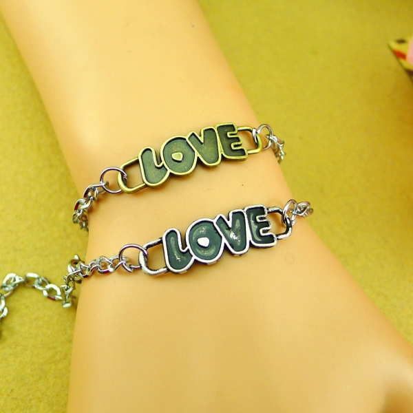 Love Letters Metal Lovers Bracelets