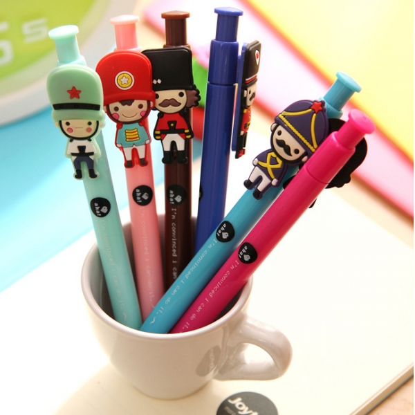 London Royal Guards Ballpoint Gel Pens Cute Stationery Party Gift Bag Fillers