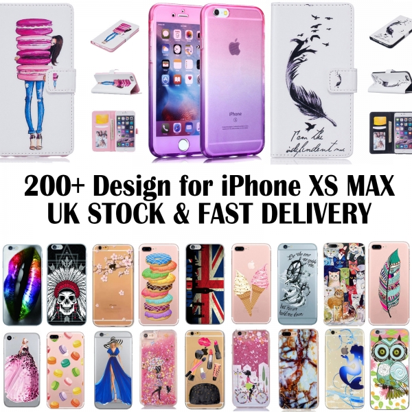 iPhone XS MAX Liquid Glitter Hard Phone Case Silicone Soft Cover Clearance Offer