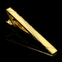 T4-2-002 Mens Metal Silver Gold Tie Clip