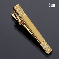 T6-6 Mens Metal Silver Gold Tie Clip