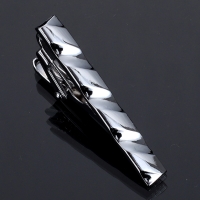 T3-23 Mens Metal Silver Gold Tie Clip