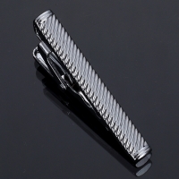 T3-24 Mens Metal Silver Gold Tie Clip