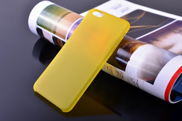 Basic Yellow iPhone 7 8 Soft Hard Phone Case Cover Clearance Offer