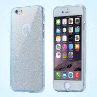 Glitter Blue With Glitter iPhone 6 6S Phone Case