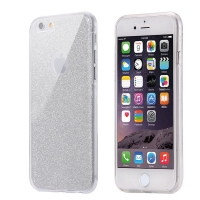 Glitter Silver With Glitter iPhone 6 6S Phone Case