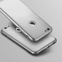 Basic Matte Silver iPhone 6 Plus 6S Plus Phone Case