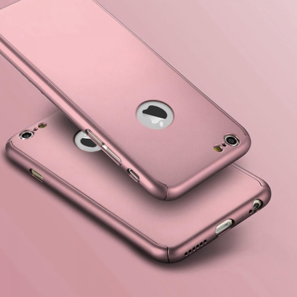 Basic Matte Rose Gold iPhone 6 Plus 6S Plus Phone Case