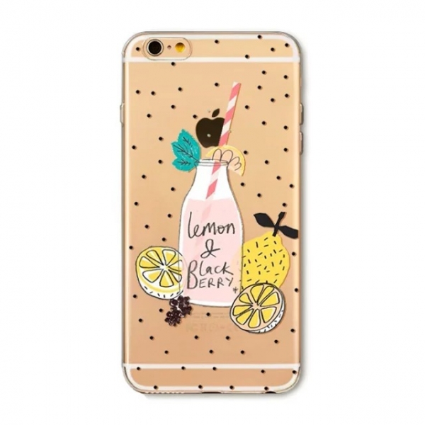 Lemonard Summer Fruit Juice Drink Hard Phone Case Cover iPhone 6 6S 7 8 Plus