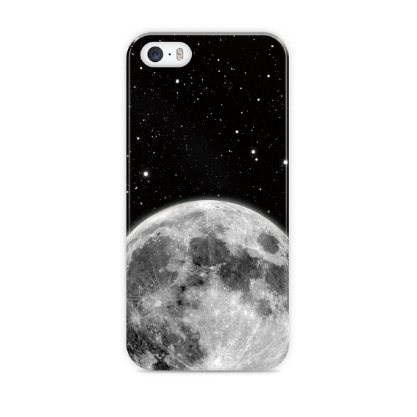 The Moon Hard Phone Case Cover iPhone 5 5S 6 6S 7 8 Plus