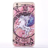 Glitter Liquid Unicorn Rose Love Hearts iPhone 7 Plus 8 Plus Phone Case