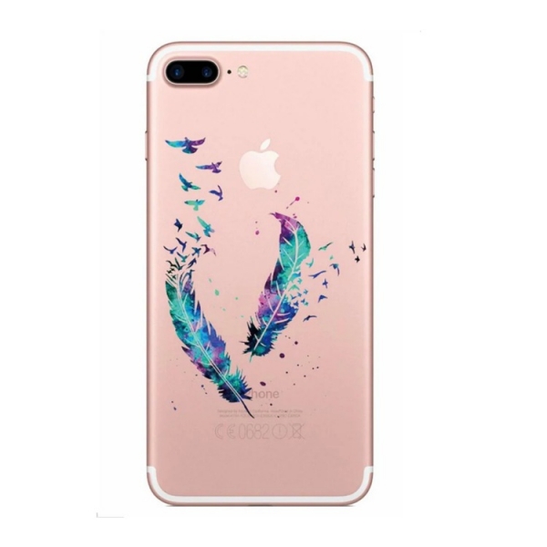 Feathers K iPhone 7 8 Soft Hard Phone Case Cover Clearance Offer
