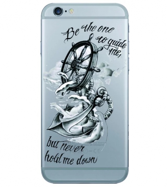 Sailor Ship Wheel Anchor Hard Phone Case Cover iPhone 5 5S 6 6S 7 8 Plus