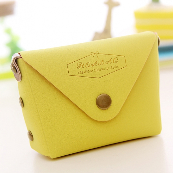 Cute Artificial Leather Coin Purse Change Wallet For Ladies And Girls