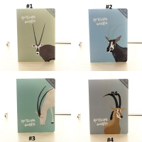 Wild Animals Antelope B5 Cute Notebooks Lined Page Note Books Notepads Notes Pad