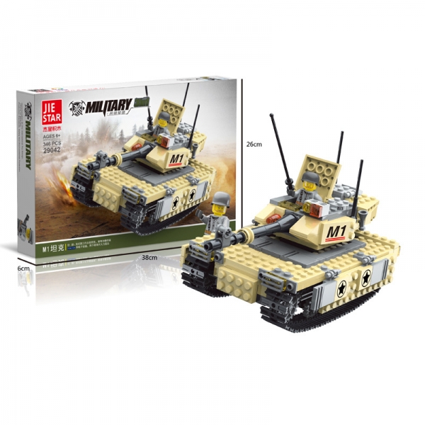 Large Military Army Battle Tank Building Bricks Toys Construction ...