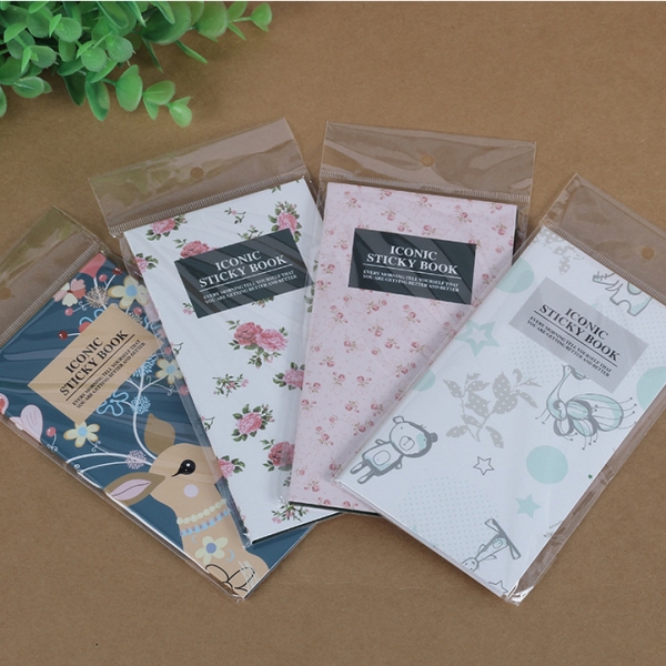 240 Sheets Flowers Animals Deer Cute Novelty Sticky Notes Pad Bookmark Memo Index Tab Page Markers