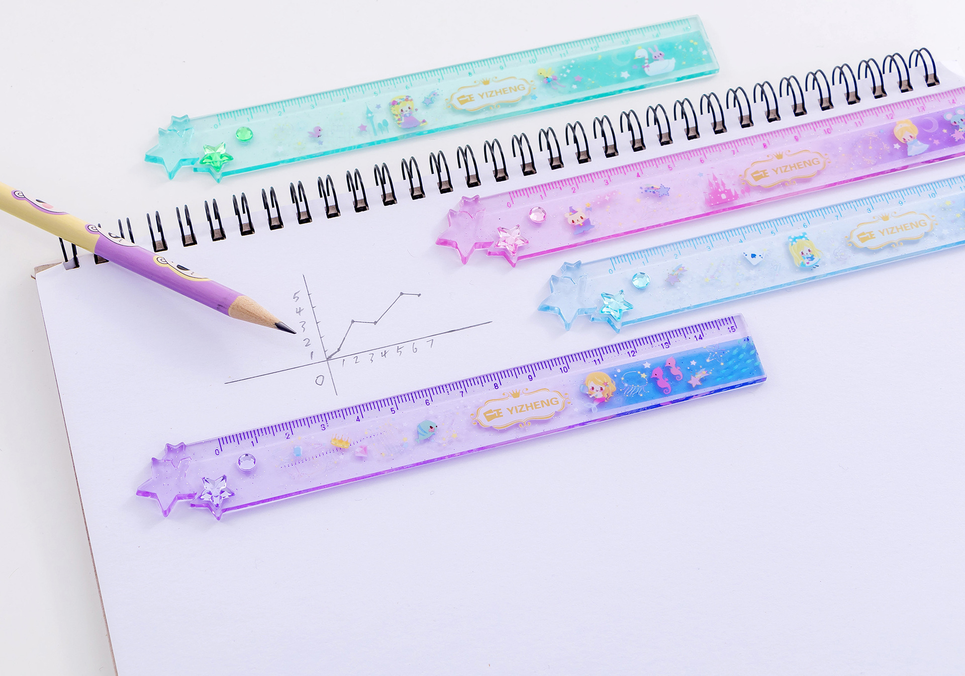 Starry Sky Cute 15cm Plastic Rulers – GOODIE BAGS ONLINE SHOP