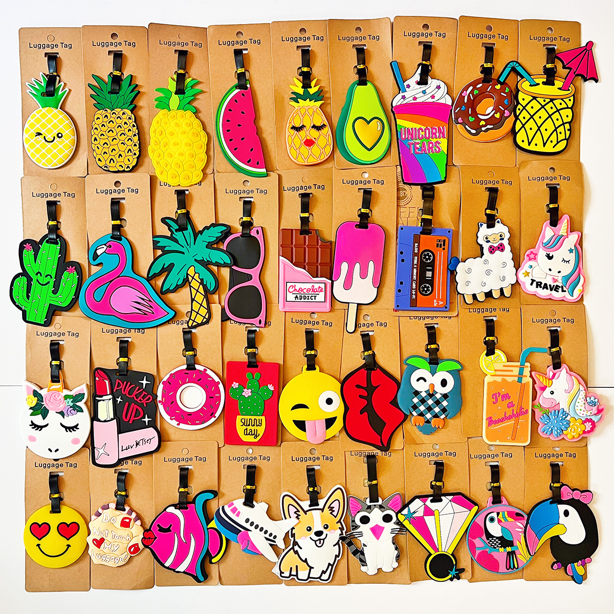 Large best sale luggage tags