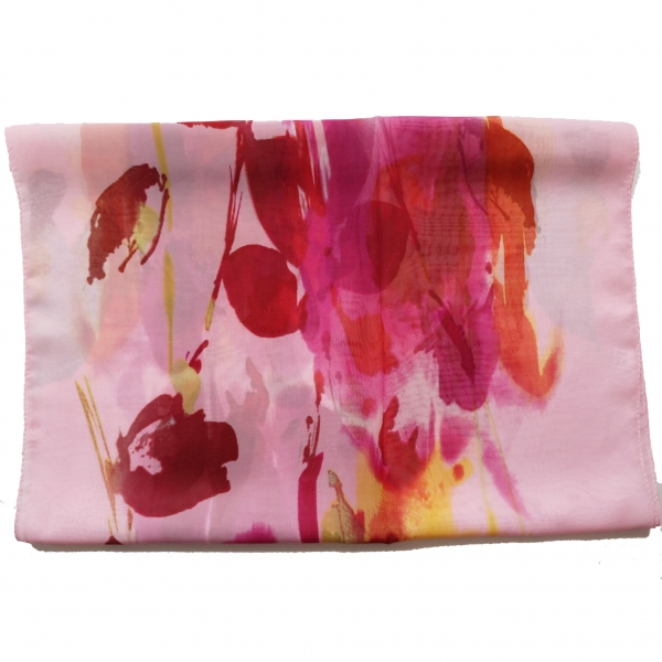 160cm 50cm Flowers Floral Fashion Ladies Scarves Chiffon Scarf Womens Shawls X230