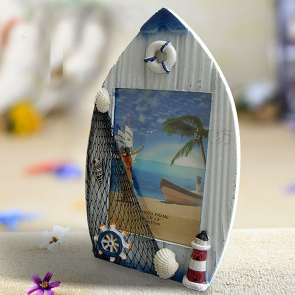 Mediterranean Style Wooden Photo Frames