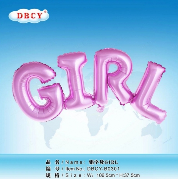 Baby Girl Boy Foil Party Balloons Birthday Wedding Anniversary Celebration Decor