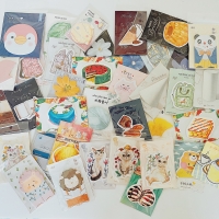 Novelty Animals Flowers Sticky Notes Pad Cute Bookmark Index Tab Page Markers
