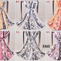 Indian Elephant Patterned Fashion Ladies Scarves Chiffon Scarf Womens Shawl X460