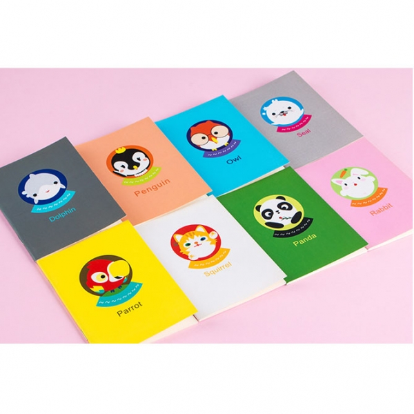 Cute Animals Owl Panda Mini Notebooks Small Notepads Notes Pad Pocket Memo Pads