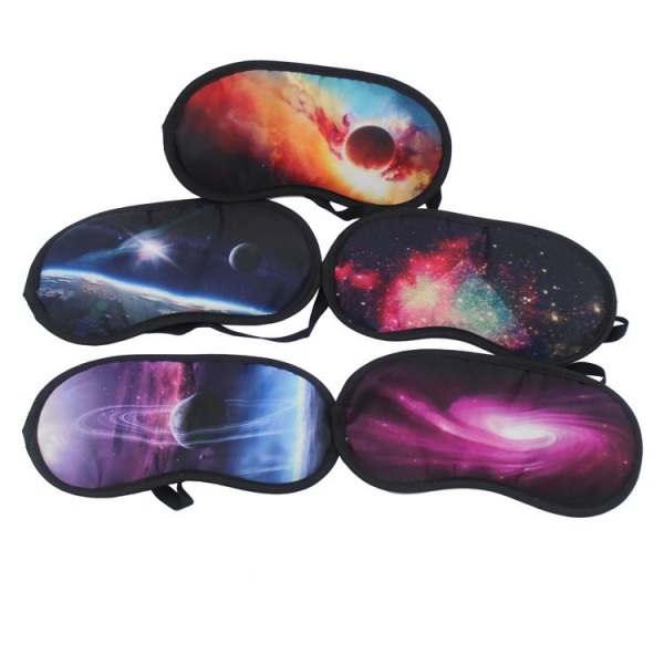 Galaxy Planets Sleep Masks Lightweight Eyeshade Comfortable Eye Masks Travel Nap