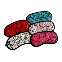 Leopard Pattern Sleep Masks Lightweight Eyeshade Comfortable Eye Mask Travel Nap