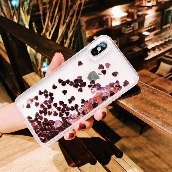 Floating Stars Pink iPhone 10 iPhone X Phone Case