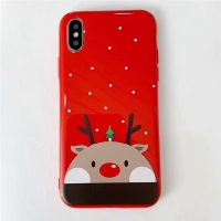 Xmas Reindeer iPhone XR Phone Case