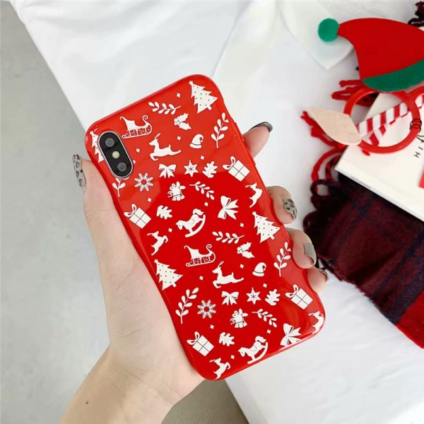 Xmas White Christmas iPhone XS MAX Phone Case