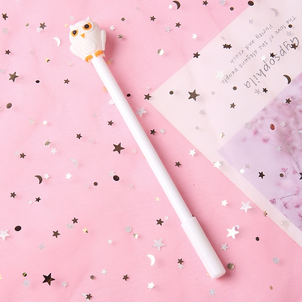 Owls Novelty Ballpoint Gel Pens Cute Funky School Supply Party Gift Bag Fillers
