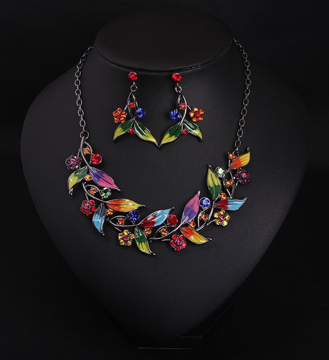 colourful costume jewellery