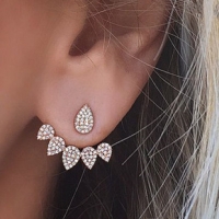 Water Drop  Diamante Earrings