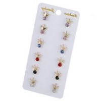 Crown Diamante Earrings