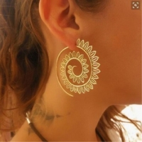Fashion Leafe Gold Earrings
