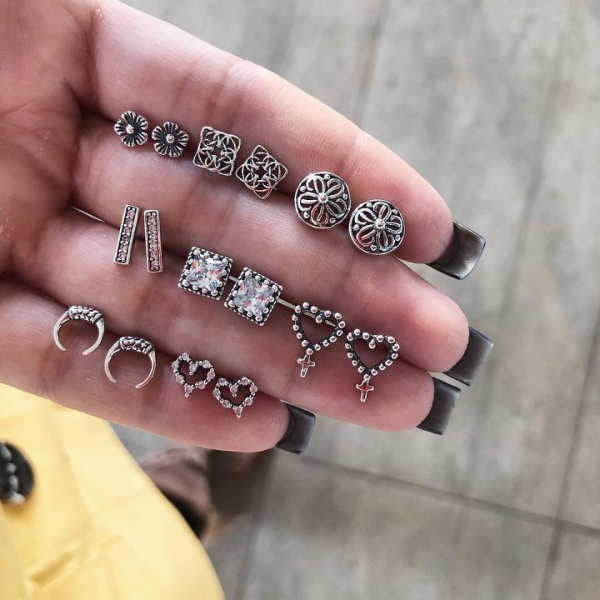 Bohemia Style Set Earrings