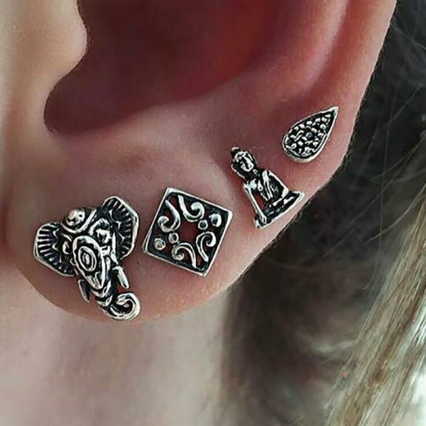 Bohemia Style Set Earrings