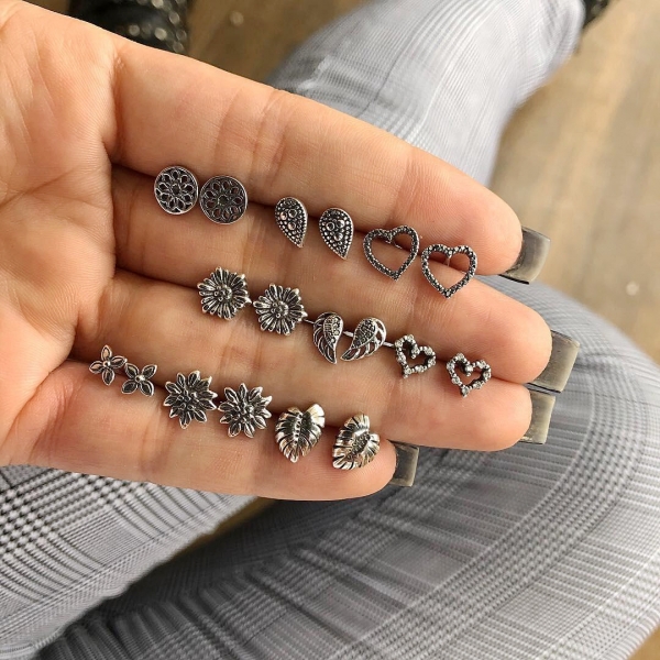 Bohemia Style Set Earrings