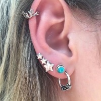 Bohemia Style Set Turquoise Earrings